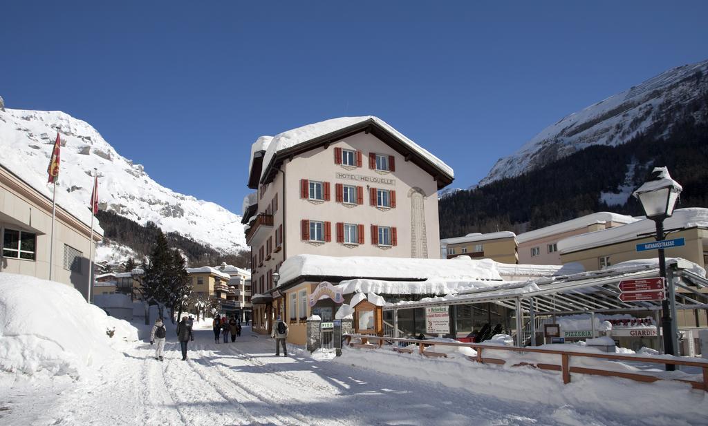 Hotel Heilquelle-Leukerbad-Therme Exterior foto